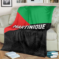 Martinique Blanket Simple Style With Palm Leaf Pattern
