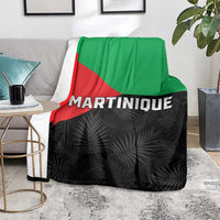 Martinique Blanket Simple Style With Palm Leaf Pattern