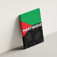 Martinique Canvas Wall Art Simple Style With Palm Leaf Pattern