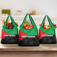 Martinique Grocery Bag Simple Style With Palm Leaf Pattern