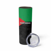 Personalized Martinique Skinny Tumbler Simple Style With Palm Leaf Pattern