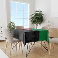 Martinique Tablecloth Simple Style With Palm Leaf Pattern