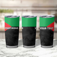 Personalized Martinique Tumbler Cup Simple Style With Palm Leaf Pattern