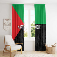 Martinique Window Curtain Simple Style With Palm Leaf Pattern