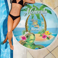 Bonjou Martinique Beach Blanket Welcome To Heaven