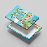 Bonjou Martinique Canvas Wall Art Welcome To Heaven