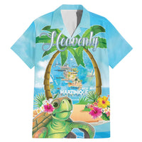 Bonjou Martinique Family Matching Mermaid Dress and Hawaiian Shirt Welcome To Heaven