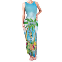 Bonjou Martinique Family Matching Tank Maxi Dress and Hawaiian Shirt Welcome To Heaven