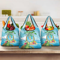 Bonjou Martinique Grocery Bag Welcome To Heaven