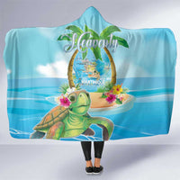 Bonjou Martinique Hooded Blanket Welcome To Heaven