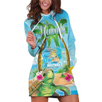 Bonjou Martinique Hoodie Dress Welcome To Heaven