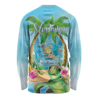 Bonjou Martinique Long Sleeve Shirt Welcome To Heaven