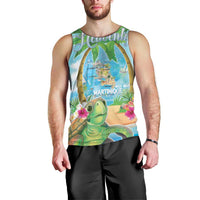 Bonjou Martinique Men Tank Top Welcome To Heaven