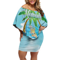 Bonjou Martinique Off Shoulder Short Dress Welcome To Heaven