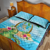 Bonjou Martinique Quilt Bed Set Welcome To Heaven