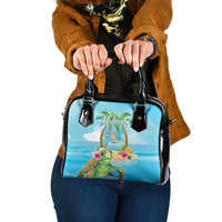 Bonjou Martinique Shoulder Handbag Welcome To Heaven