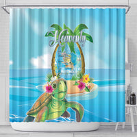 Bonjou Martinique Shower Curtain Welcome To Heaven