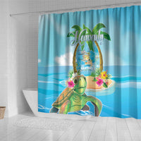 Bonjou Martinique Shower Curtain Welcome To Heaven