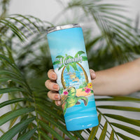 Bonjou Martinique Skinny Tumbler Welcome To Heaven