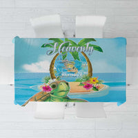 Bonjou Martinique Tablecloth Welcome To Heaven