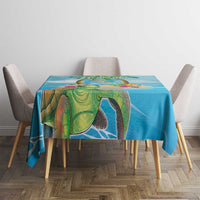 Bonjou Martinique Tablecloth Welcome To Heaven