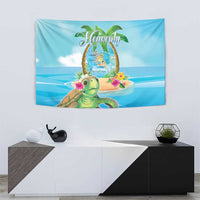 Bonjou Martinique Tapestry Welcome To Heaven