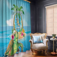 Bonjou Martinique Window Curtain Welcome To Heaven