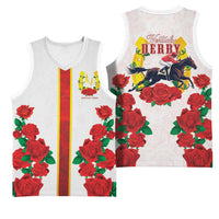 Kentucky Horse Racing Basketball Jersey Rose Floral
