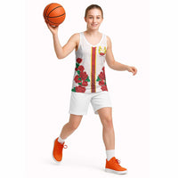 Kentucky Horse Racing Basketball Jersey Rose Floral