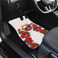Kentucky Horse Racing Car Mats Rose Floral