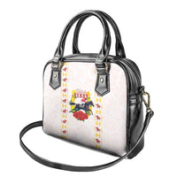 Kentucky Horse Racing Shoulder Handbag Rose Floral