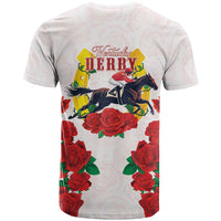 Kentucky Horse Racing T Shirt Rose Floral