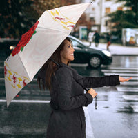 Kentucky Horse Racing Umbrella Rose Floral