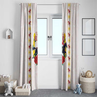 Kentucky Horse Racing Window Curtain Rose Floral