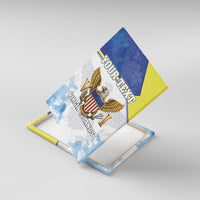 Personalized US Virgin Islands Canvas Wall Art Happy Independence Day