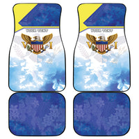 Personalized US Virgin Islands Car Mats Happy Independence Day