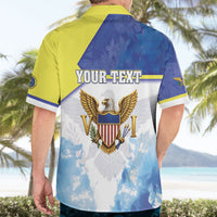 Personalized US Virgin Islands Hawaiian Shirt Happy Independence Day