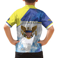 Personalized US Virgin Islands Kid Hawaiian Shirt Happy Independence Day