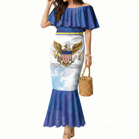 Personalized US Virgin Islands Mermaid Dress Happy Independence Day