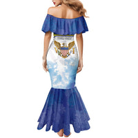 Personalized US Virgin Islands Mermaid Dress Happy Independence Day