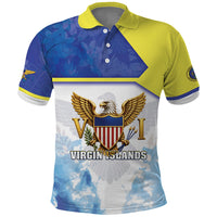Personalized US Virgin Islands Polo Shirt Happy Independence Day