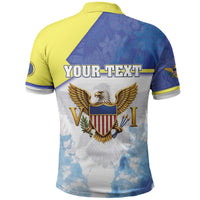 Personalized US Virgin Islands Polo Shirt Happy Independence Day