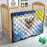 Personalized US Virgin Islands Quilt Happy Independence Day