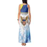 Personalized US Virgin Islands Tank Maxi Dress Happy Independence Day