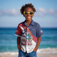Liberia 1847 Kid Hawaiian Shirt Happy Independence Day