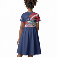 Liberia 1847 Kid Short Sleeve Dress Happy Independence Day