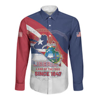 Liberia 1847 Long Sleeve Button Shirt Happy Independence Day
