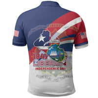 Liberia 1847 Polo Shirt Happy Independence Day