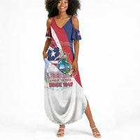Liberia 1847 Summer Maxi Dress Happy Independence Day