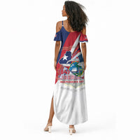 Liberia 1847 Summer Maxi Dress Happy Independence Day